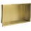 Bathroom Shelf 30x45 Gold Brush 1
