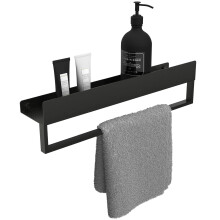 Fürdőszobai Polc Sf01 45cm Black Matt