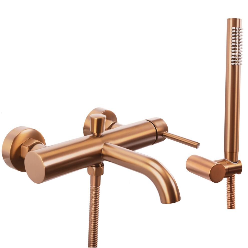 Bathroom Faucet Rea Lungo Copper Brush 5906366006746