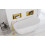 Bathroom Shelf 30x45 Gold Brush 7