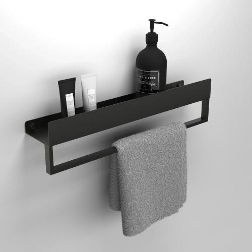 Fürdőszobai Polc Sf01 45cm Black Matt 2