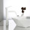 Bathroom Faucet Rea Lungo White High 8