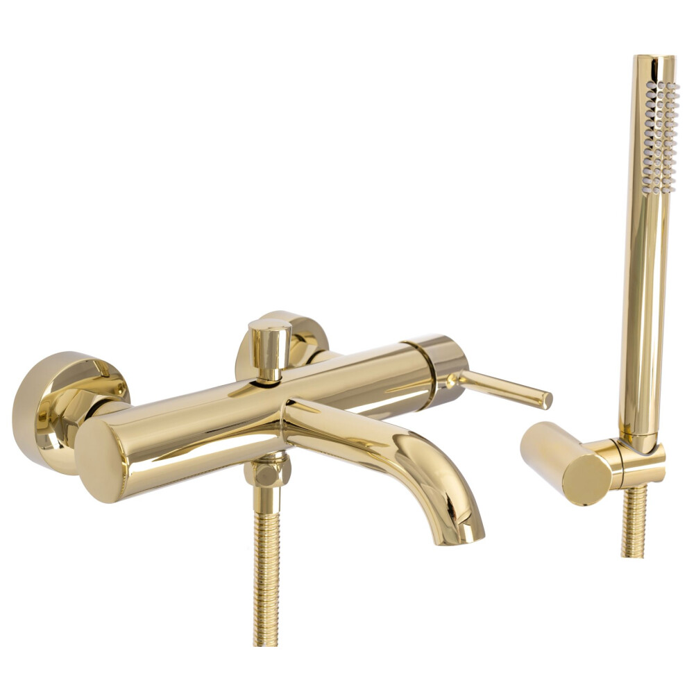 Bathroom Faucet Rea Lungo Gold 5902557349623
