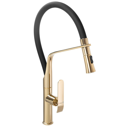 Βρύση Κουζίνας Rea Castor Black Gold