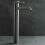 Βρύση Νιπτήρα Rea Lungo Grip Gun Grey, High 6