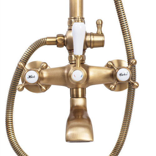 Doucheset Rea Bergamo Antique Bronze 1