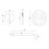 Shower System Rea Lungo Grip Gold Brush + Box 9