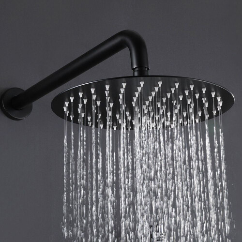 Shower System Rea Ontario Black + Box 2