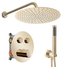 Built-in Shower Set Rea Lungo Gold Box