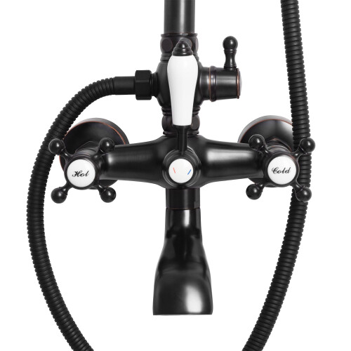 Doucheset Rea Bergamo Old Black 1