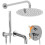 Inbouw Regendoucheset Rea Lungo Chrom Met Uitloop + Box 1