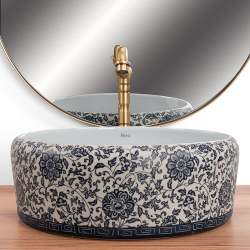 Countertop Washbasin Rea Florisa 2