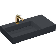 Vasque En Conglomérat Archi 90 Cm Grey Matt
