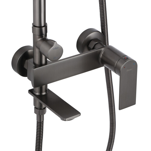 Shower Set Rea Storm Titanium 1