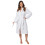 Bathrobe Queen White Collar L 4