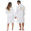 Bathrobe Queen White Collar L 8