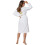 Bathrobe Queen White Collar L 5