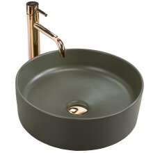 Countertop Basin Rea Sami Green Matt