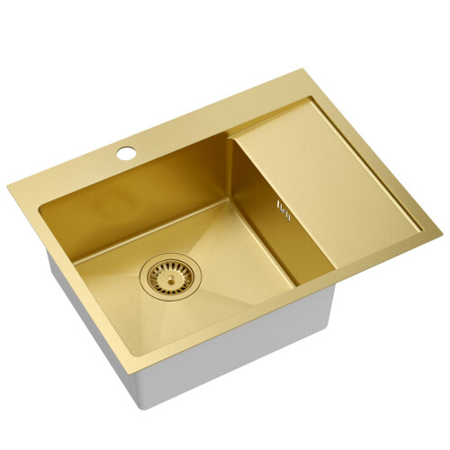 Stalen Spoelbak Russel 116 Gold