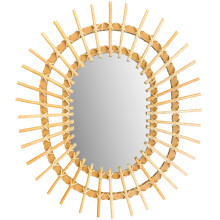 Boho Wall Mirror 57cm Qdj5749