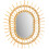 Boho Wall Mirror 57cm Qdj5749 1