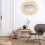 Boho Wall Mirror 57cm Qdj5749 2