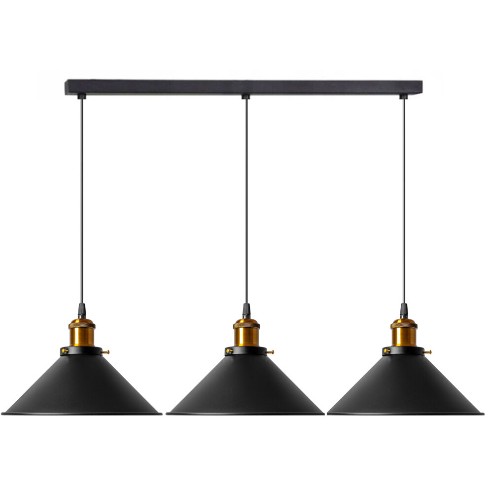 Lamp Porto Black 3Cp 5902557338146