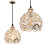 Lampe Élégante Gold Loft App208 1