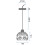 Lampe Élégante Gold Loft App208 6