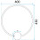 Wall Lamp Led App1386-cw Black 40cm 7
