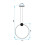 Lampe Led App1393-cp Gold 30cm 7