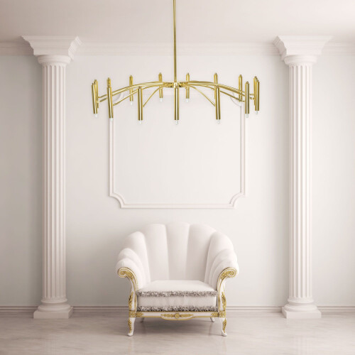 Lampe APP1197-15CP Gold 1