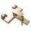 Βρύση Μπανιέρας Rea Verso Brush Gold Brushed Gold 5