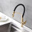 Βρύση Κουζίνας Rea Castor Black Gold 6
