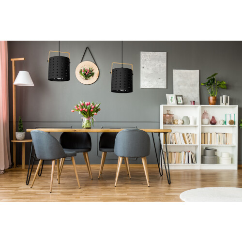 Moderne Plafondlamp APP956-1CP Zwart 1