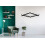 Moderni Led-kattovalaisin + Remote App793-cp Flat Black 5