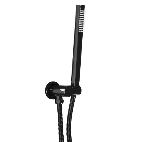 Inbouw Regendoucheset Rea Lungo Black Metallic + Box 2