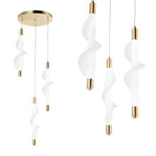 Led Lamp G009-3cpr White/gold