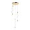 Led Lamp G009-3cpr White/gold 8