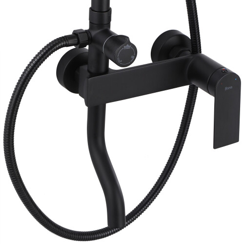Doucheset Rea Storm Black Mat 77b 1