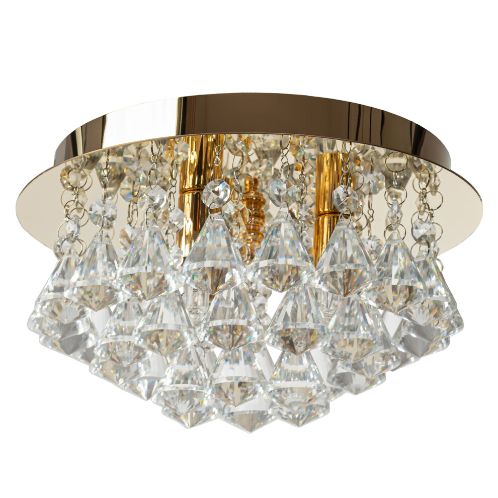 Ceiling Lamp App1038-3Cp Gold 5902557371365