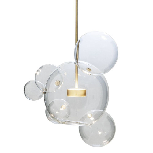 Plafondlamp Hangende Glazen Bollen App650-cp 1