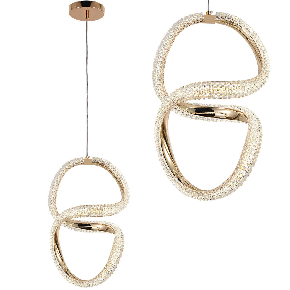 Pendant Lamp Led G077-3Cpr Gold 5906366011764
