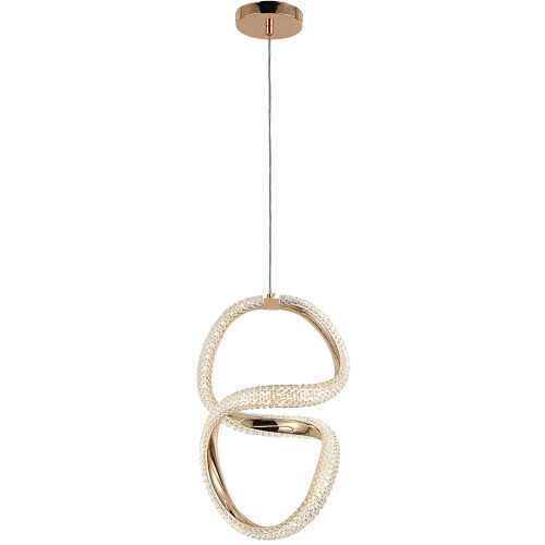 Pendant Lamp Led G077-3cpr Gold 2