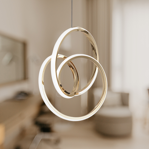 Suspension Led G076-1cp Gold 2