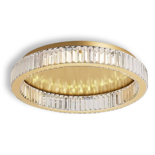 Κρυσταλλο Κρεμαστο Φωτιστικο App1724-c 60cm Brush Gold
