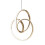 Suspension Led G076-1cp Gold 6