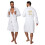 Ανδρικό Μπουρνούζι King White Size S/m 1