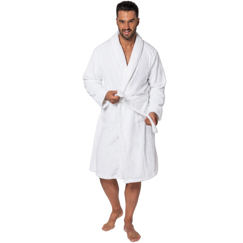 Ανδρικό Μπουρνούζι King White Size S/m 2