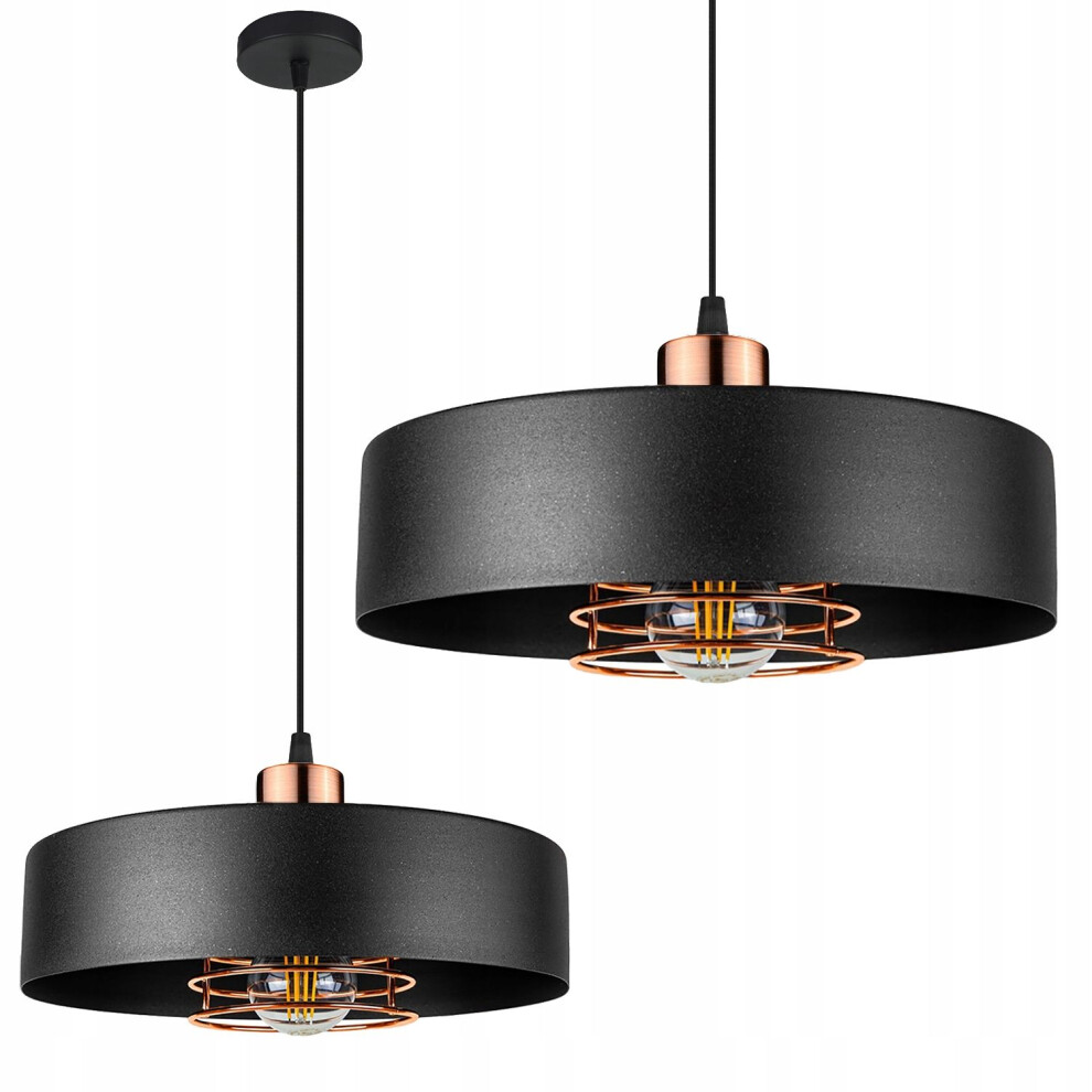 Lamp App1246-1Cp Black/Rose Gold 5902557379743
